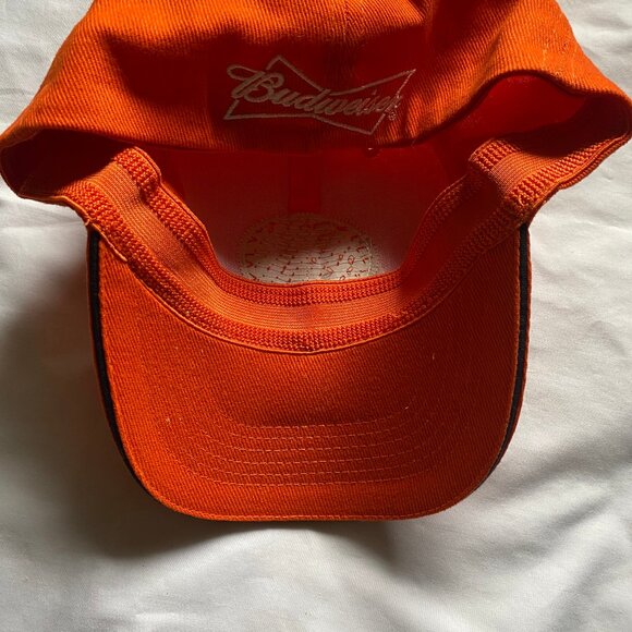 Chicago Bears World Champions 1946 Cap Hat Budweiser Orange One Size - Picture 4 of 5